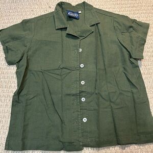 Big Bud Press Pantry Shirt, Green, Women’s Size S